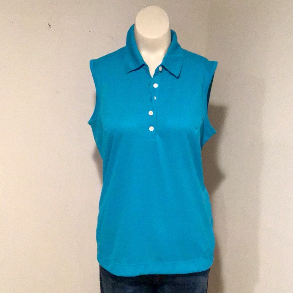 Women’s NikeGOLF Dri-Fit Sleeveless Knit Top-Med